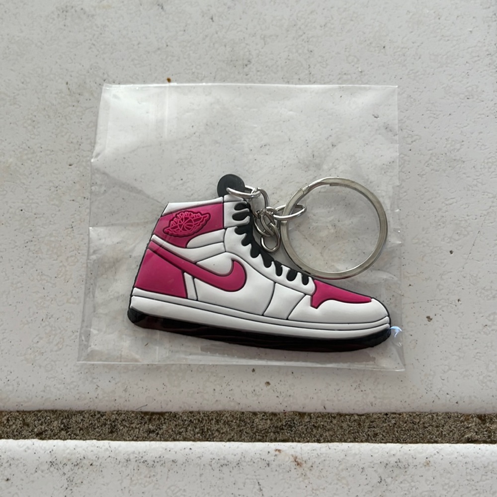 This is a Nike Air Force One keychain